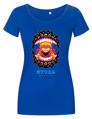DEADLY BITE - yomi no tugai, gabu, gabby, tsugai, Alchemist, anime, manga - Women T-Shirt