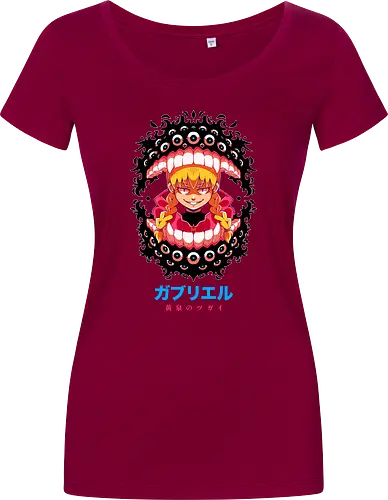 DEADLY BITE - yomi no tugai, gabu, gabby, tsugai, Alchemist, anime, manga - Women T-Shirt