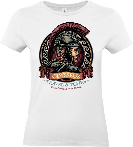 Odysseus Travel and Tours - Movie, film, myth, adventure, poem, action, fantasy, mythic - Standard T-Shirt (Women)