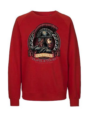 Odysseus Travel and Tours - Movie, film, myth, adventure, poem, action, fantasy, mythic - Fairtrade Sweatshirt