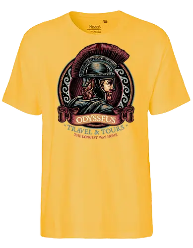 Odysseus Travel and Tours - Movie, film, myth, adventure, poem, action, fantasy, mythic - Fairtrade T-Shirt