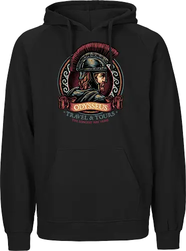 Odysseus Travel and Tours - Movie, film, myth, adventure, poem, action, fantasy, mythic - Fairtrade Hoodie