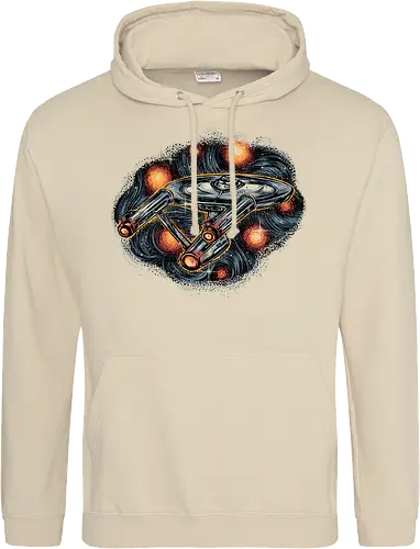The Stars is waiting for us - TV show, TV series, retro, space, science fiction, sci-fi, spaceship - Standard Hoodie