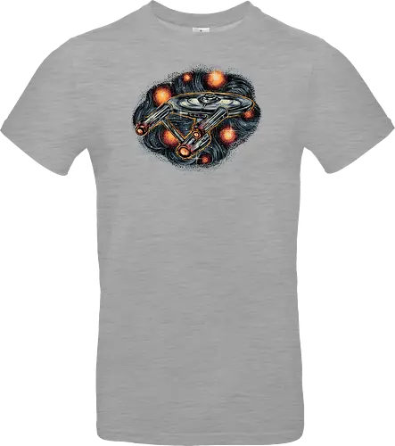 The Stars is waiting for us - TV show, TV series, retro, space, science fiction, sci-fi, spaceship - Standard T-Shirt