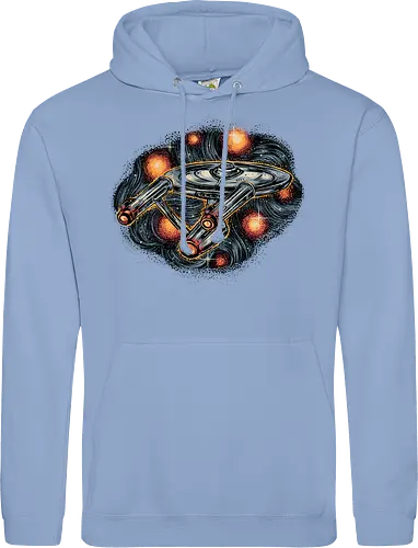 The Stars is waiting for us - TV show, TV series, retro, space, science fiction, sci-fi, spaceship - Standard Hoodie