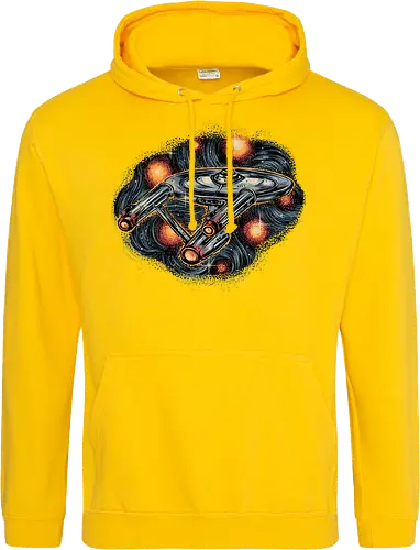 The Stars is waiting for us - TV show, TV series, retro, space, science fiction, sci-fi, spaceship - Standard Hoodie