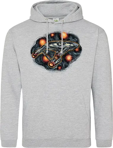 The Stars is waiting for us - TV show, TV series, retro, space, science fiction, sci-fi, spaceship - Standard Hoodie