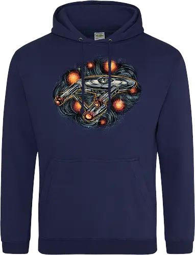 The Stars is waiting for us - TV show, TV series, retro, space, science fiction, sci-fi, spaceship - Standard Hoodie