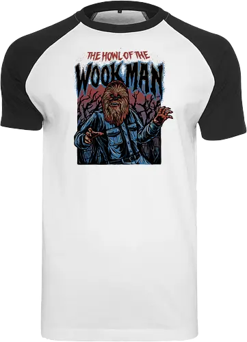 The Howl of the Wookman - science fiction, Movie, film, galaxy, galactic, sci-fi - Raglan T-Shirt
