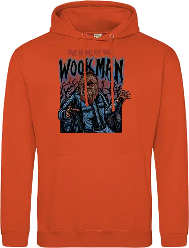The Howl of the Wookman - science fiction, Movie, film, galaxy, galactic, sci-fi - Standard Hoodie