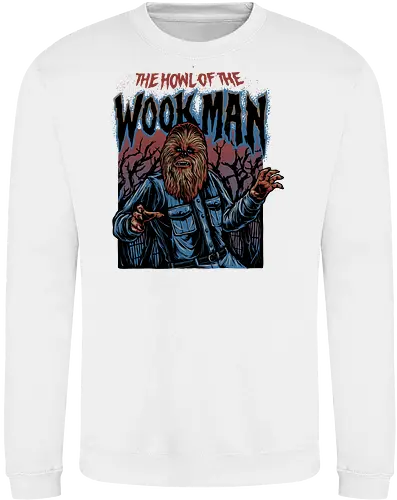 The Howl of the Wookman - science fiction, Movie, film, galaxy, galactic, sci-fi - Sweatshirt