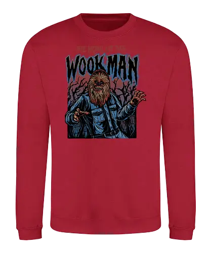 The Howl of the Wookman - science fiction, Movie, film, galaxy, galactic, sci-fi - Sweatshirt
