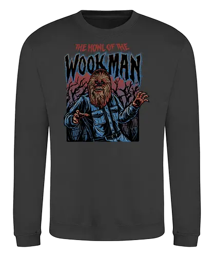 The Howl of the Wookman - science fiction, Movie, film, galaxy, galactic, sci-fi - Sweatshirt