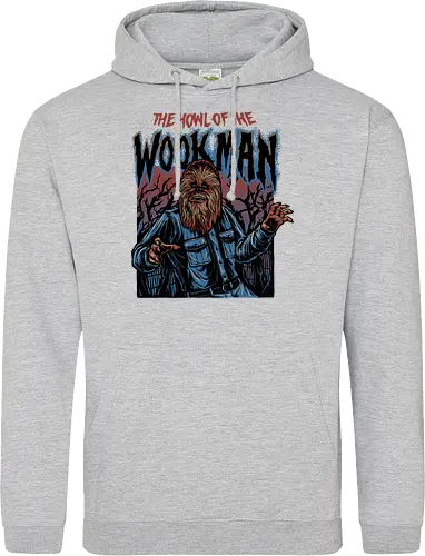 The Howl of the Wookman - science fiction, Movie, film, galaxy, galactic, sci-fi - Standard Hoodie