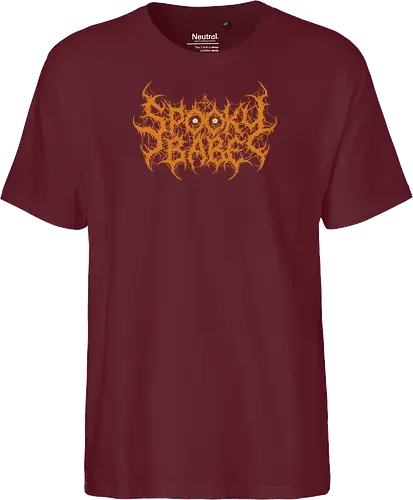 Spooky Babe - dark art, spooky babe, death metal, halloween, goth girl, metalhead, creepypasta, horror aesthetic, dark aesthetic, heavy metal, deathcore, spooky season, gothic, cyber sigilism, edgy typography - Fairtrade T-Shirt
