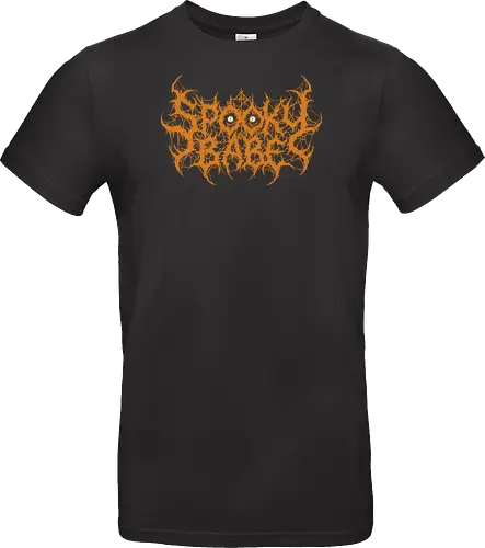 Spooky Babe - dark art, spooky babe, death metal, halloween, goth girl, metalhead, creepypasta, horror aesthetic, dark aesthetic, heavy metal, deathcore, spooky season, gothic, cyber sigilism, edgy typography - Standard T-Shirt