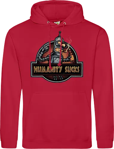 Robot against Humanity - comedy, humor, robot, TV series, animated, animation, sitcom, space, sci-fi - Standard Hoodie