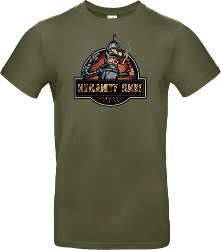 Robot against Humanity - comedy, humor, robot, TV series, animated, animation, sitcom, space, sci-fi - Standard T-Shirt