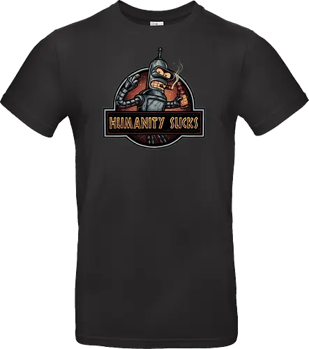 Robot against Humanity - comedy, humor, robot, TV series, animated, animation, sitcom, space, sci-fi - Standard T-Shirt