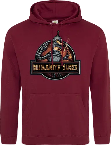 Robot against Humanity - comedy, humor, robot, TV series, animated, animation, sitcom, space, sci-fi - Standard Hoodie