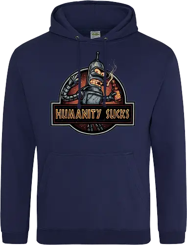 Robot against Humanity - comedy, humor, robot, TV series, animated, animation, sitcom, space, sci-fi - Standard Hoodie