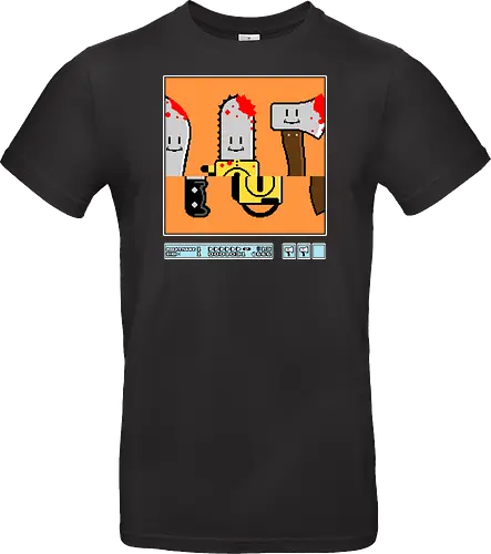 Halloween Roulette - vintage, halloween, 80s, 8bit, funny, gamer, gaming, halloween gifts, horror, nostalgia, pixelart, retro, scary, spooky, video game - Standard T-Shirt