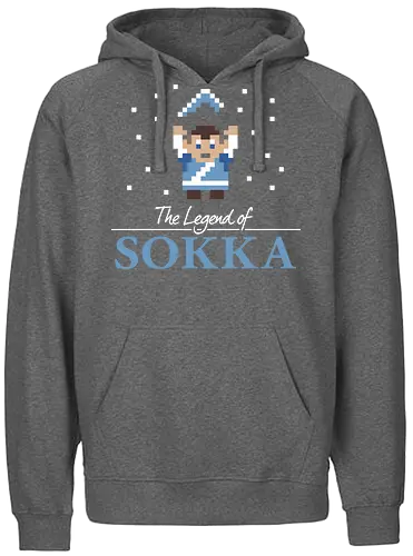 Pixel-Krieger - Klassisches 8-Bit-Abenteuer - Pixel Art, 8 Bit Kunst, Retro Krieger, Bumerang Kunst, Gamer Kunst, Retro Videospiel, Gaming Nostalgie, Pixel Charakter, Geek Kunst, Retro Fantasy, Vintage Gaming, 8 Bit Stil, Retro Gaming, Anime Kunst, Gaming Design - Fairtrade Hoodie