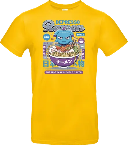 Depresso Ramen Vintage - Pal, pal world, depresso, game, gaming, video game, gamer, survival, crafting, farming, monsters, espresso, ramen, lamball, adventure - Standard T-Shirt