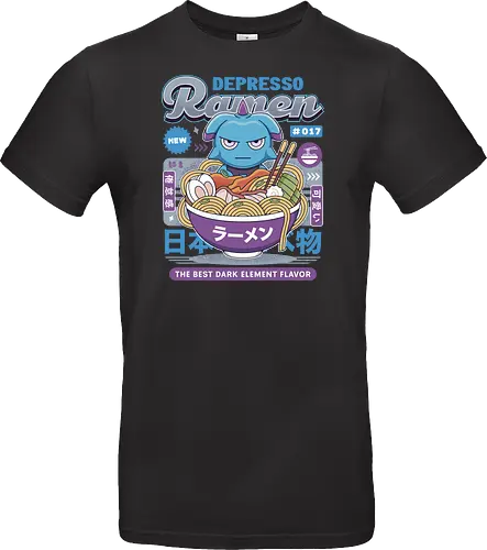 Depresso Ramen Vintage - Pal, pal world, depresso, game, gaming, video game, gamer, survival, crafting, farming, monsters, espresso, ramen, lamball, adventure - Standard T-Shirt