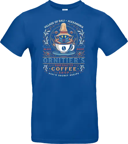 Ornitier Coffee Vintage - ff14, Cloud, Villain, video game, fat chocobo, vivi ornitier, black mage, quina quen, Cactus, Kupo, Kweh, ff9, final 9, fantasy - Standard T-Shirt