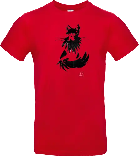 beardy cat - cat, sumie, japan - Standard T-Shirt