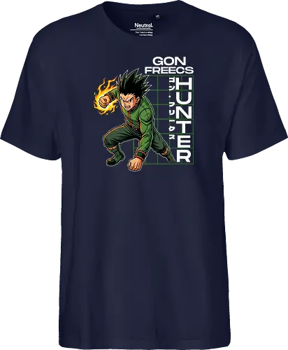 Gon Freecs - Hunter X Hunter - hxh, gon, hunter x hunter, anime gift, jjk, Pirate, gon freecs - Fairtrade T-Shirt