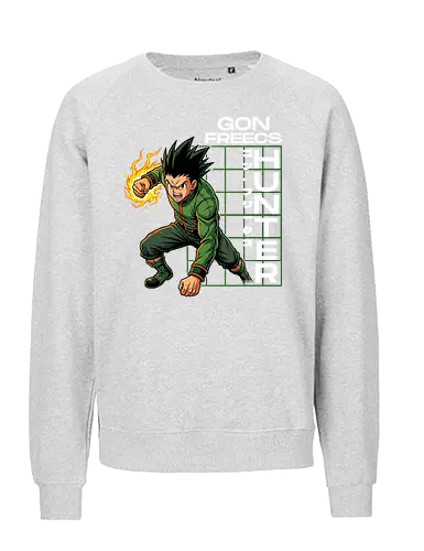 Gon Freecs - Hunter X Hunter - hxh, gon, hunter x hunter, anime gift, jjk, Pirate, gon freecs - Fairtrade Sweatshirt