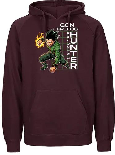 Gon Freecs - Hunter X Hunter - hxh, gon, hunter x hunter, anime gift, jjk, Pirate, gon freecs - Fairtrade Hoodie