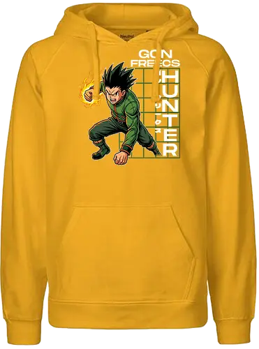 Gon Freecs - Hunter X Hunter - hxh, gon, hunter x hunter, anime gift, jjk, Pirate, gon freecs - Fairtrade Hoodie