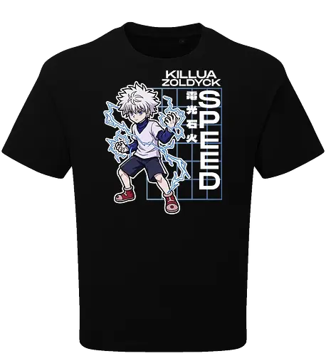 Killua Zoldyck - Hunter X Hunter - hxh, killua, killua zoldyck, hunter x hunter, anime gift, jjk, Pirate - Oversize T-Shirt