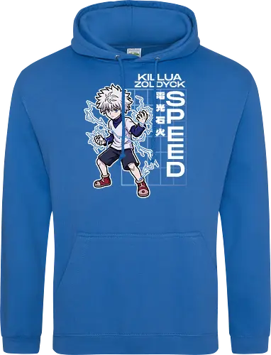 Killua Zoldyck - Hunter X Hunter - hxh, killua, killua zoldyck, hunter x hunter, anime gift, jjk, Pirate - Standard Hoodie