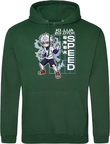 Killua Zoldyck - Hunter X Hunter - hxh, killua, killua zoldyck, hunter x hunter, anime gift, jjk, Pirate - Standard Hoodie