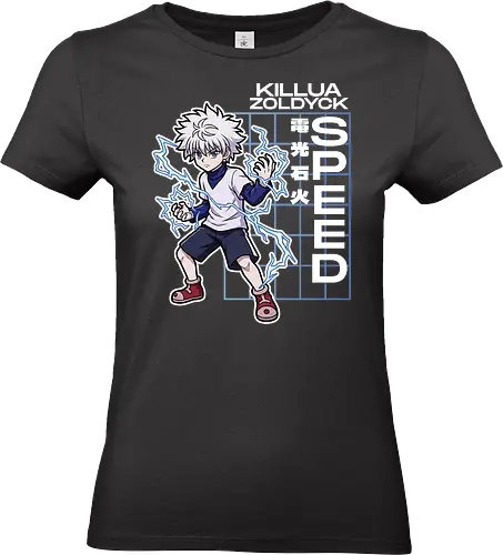 Killua Zoldyck - Hunter X Hunter - hxh, killua, killua zoldyck, hunter x hunter, anime gift, jjk, Pirate - Standard T-Shirt (Women)
