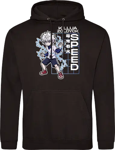 Killua Zoldyck - Hunter X Hunter - hxh, killua, killua zoldyck, hunter x hunter, anime gift, jjk, Pirate - Standard Hoodie