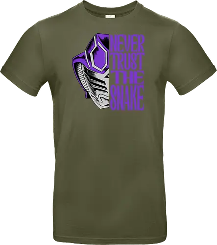 trust is dead  - snake, ouja, kamenrider, superhero, japanese, tokusatsu, purplerider, violetrider, Symbiote, cobra - Standard T-Shirt