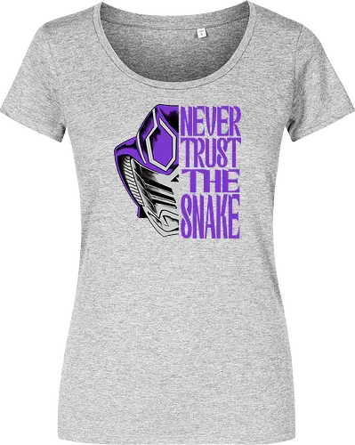 trust is dead  - snake, ouja, kamenrider, superhero, japanese, tokusatsu, purplerider, violetrider, Symbiote, cobra - Women T-Shirt