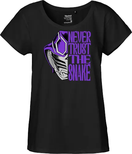 trust is dead  - snake, ouja, kamenrider, superhero, japanese, tokusatsu, purplerider, violetrider, Symbiote, cobra - Fairtrade Girl Shirt