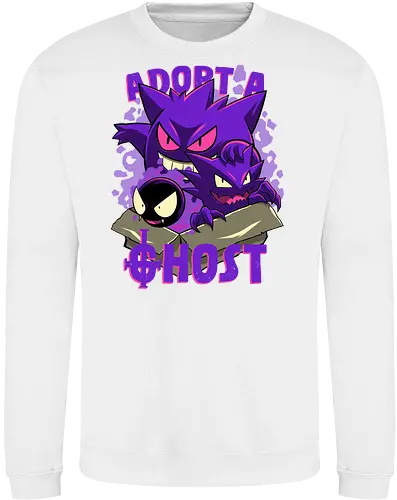 Adopt A Ghost - Ghost, Haunter, Ghastly - Sweatshirt