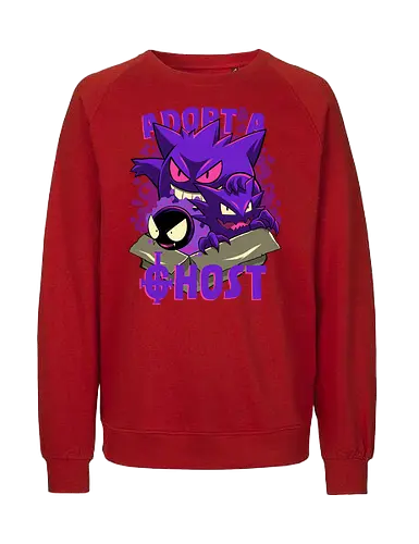 Adopt A Ghost - Ghost, Haunter, Ghastly - Fairtrade Sweatshirt