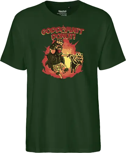 Goddamnit Donut - Carl, Princess Donut, DCC - Fairtrade T-Shirt