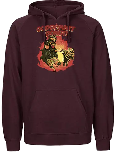 Goddamnit Donut - Carl, Princess Donut, DCC - Fairtrade Hoodie