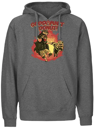 Goddamnit Donut - Carl, Princess Donut, DCC - Fairtrade Hoodie