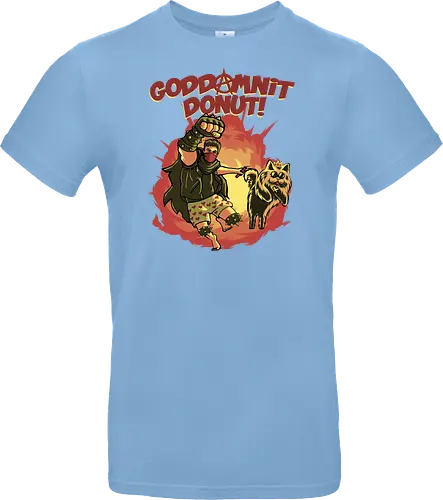 Goddamnit Donut - Carl, Princess Donut, DCC - Standard T-Shirt
