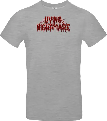 Living Nightmare - horror, blood, nightmare, creepy, gore, spooky, halloween, zombie, dark fantasy, death metal, scary, gothic, haunted, macabre, slasher - Standard T-Shirt